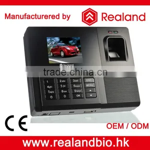 Realand Standalone Fingerprint Access Control System RFID Card Reader Time Attendence With TCP/IP Communication thumbnail-1