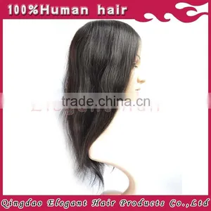 Top 6a Grade Quality 1b# Brazilian Hair Silk Base Men's Hair Pieces thumbnail-1