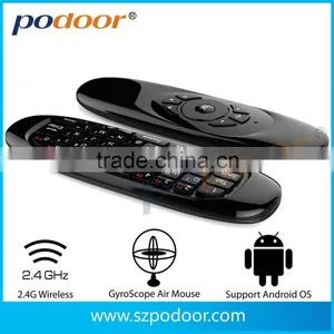 2015 Excellent Quality 2.4G Remote Control for PC ,Fly Air Mouse With Qwerty Keyboard, Fly Air Mouse thumbnail-1
