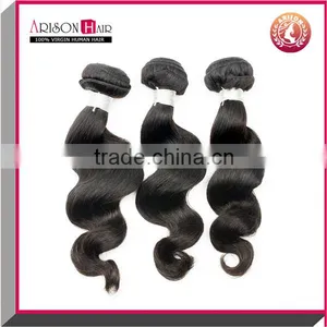 2015 Best Selling Products Wavy Lowest Price Factory Direct Sale Peruvian Loose Deep Wave Hair Weft thumbnail-4