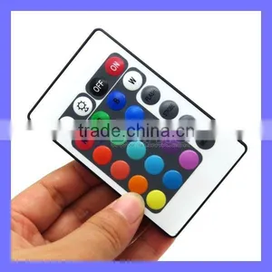 Mini RGB LED Lights IR 24 Keys Remote Controller thumbnail-1
