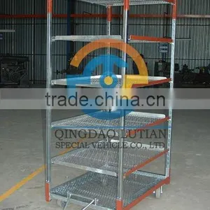 Sit Cart, Garden Trolley, Flower Cart, Flower Display Rack, Garden Trolley, Garden Cart, Danish Trolley, Dutch Trolley thumbnail-1