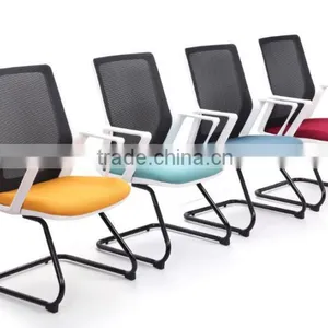 WorkWell Comfortable Fabric Modern Office Chair Use Meeting Chairs thumbnail-1