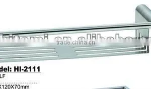 Stainless Steel Bathroom Towel Shelf thumbnail-1