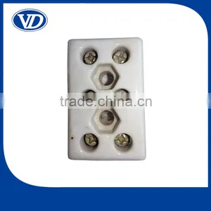 5A,10A,15A,30A 60A 3 Way 8 Holes Porcelain Terminal Blocks thumbnail-3