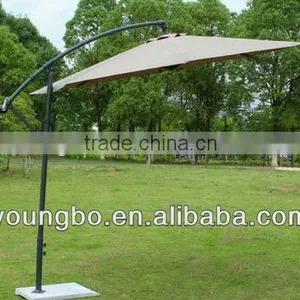 9' Windproof Patio Side Pole Umbrella thumbnail-3