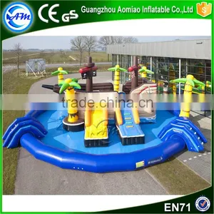 Giant Inflatable Pirate Water Park Equipment Price Water Fun Park Inflatable Park thumbnail-1