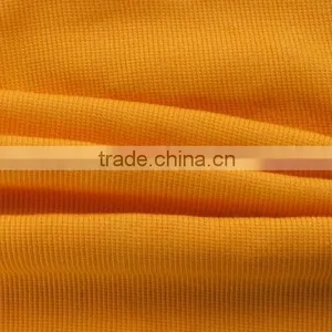Wholesale Cotton Knitted Fabrics Rib Cuff Dress Fabric Polyester Stretch 2 * 2 Round-rib Fabric thumbnail-5