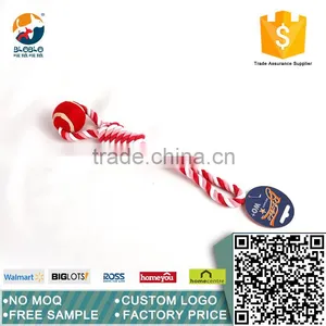 Eco-friendly Cotton Rope Toy for Knot Dog Chew Toy thumbnail-1