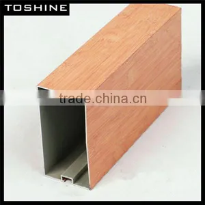 Wood Effect Aluminum Extruson Profile thumbnail-3