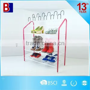 4 Tiers Modern Shoes Rack thumbnail-1