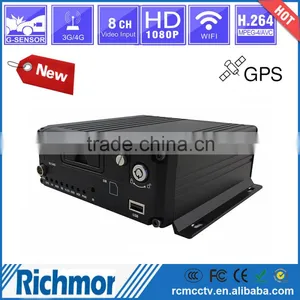 2016 Hot Sale 4CH Hdd 1080p AHD Mobile Bus Dvr With Gps 3g 4g,RCM7204 Series thumbnail-1