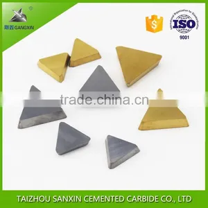 YG6/p30 Tungsten Carbide Brazed Tips, Lathe Tips With Silver and Golden Color thumbnail-2