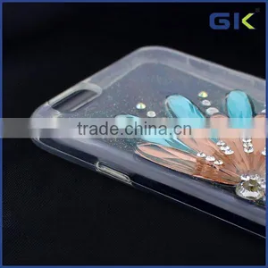 [GGIT] Fashion With Glass Diamond Transparent TPU Phone Case For IPhone 6 Cover thumbnail-4
