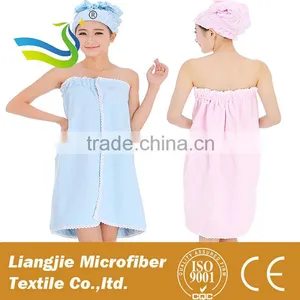 Super Soft and Easy to Clean Microfiber Hair Bath Towel China Cap Fabric Manufacturer China thumbnail-1