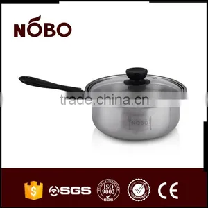 Chinese Style Single Handle Stainless Steel Milk Pot thumbnail-1