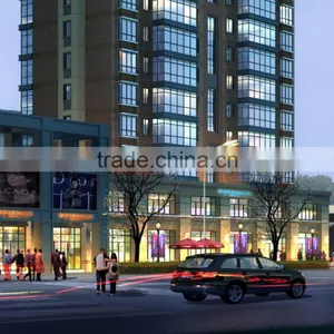 Glazed Aluminum Curtain Wall With All Accessories thumbnail-2