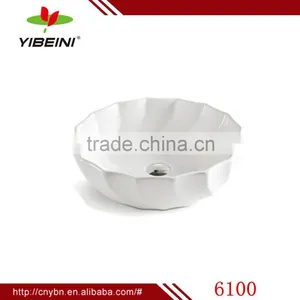 Cearmic Sink Bthroom Round Shape Art Basin thumbnail-1