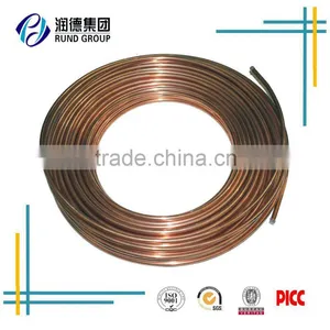 High Quality 1/4 Copper Pipe for Air Conditioner thumbnail-2