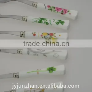 Stainless Steel Cutlery With Ceramic Handle Spoon thumbnail-3