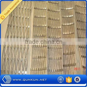 Stainless Steel Wire Rope Woven Mesh/stainless Steel Wire Rope Ferruled Mesh thumbnail-3
