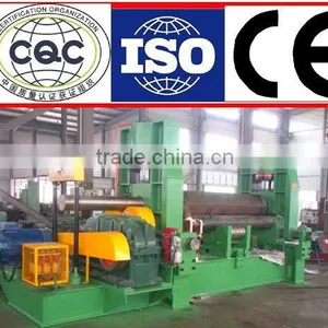 Affordable 3 Roller Universal Plate Bending Machine, Prebending and Cone, 16mm 3 Rolls Hydraulic Bending Machine thumbnail-1