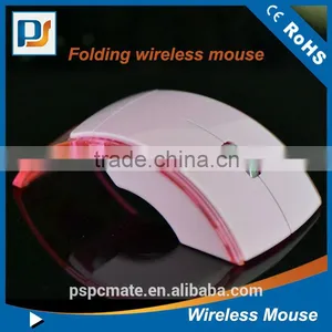 Save Power Folding 2.4G Wireless Usb Mouse for Computer Use thumbnail-1