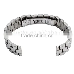 Milanese Classic Buckle Stainless Steel Watchband 15mm thumbnail-5