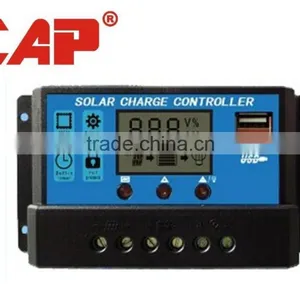 PWM LCD 12V/24V 10A 20A 30A Solar Charge Controller for Street Light thumbnail-1