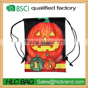 Recyclable Nylon Polyester Drawstring Bag With Cape HL-PB044 thumbnail-3
