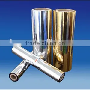 PET Golden Metallized Thermal Lamination Film Holographic Foil With EVA Glue Layer thumbnail-6
