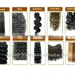 Wholesale 5a Top Grade 100% Unprocessed Indian Virgin Human Hair Weft thumbnail-1