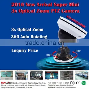 Kendom HD Network AHD Bullet Style Camera Color Night Vision 1080p Alarm Camera With Siren Function thumbnail-6