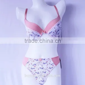 2017Christmas Design Most Popular and Hot Sale Silk Bra and Panty Set thumbnail-1