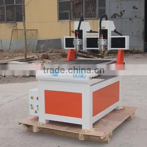 QL-6090 High Precision Mini Woodworking Cnc Router With Two Heads China thumbnail-6