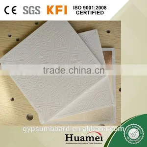 Vinyl Face Gypsum Ceiling Tile thumbnail-1