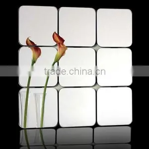 Quality Bathroom Mirror Tiles Stick on the Wall Mirrors thumbnail-1
