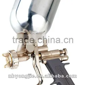 E70 600ml Aluminum Cup Spray Sand Surface Treatment High Pressure Gravity Airbrush Gun thumbnail-1