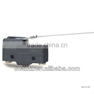 15A General Purpose Stainless Steel Low-force Wire Hinge Lever Micro Switch thumbnail-1