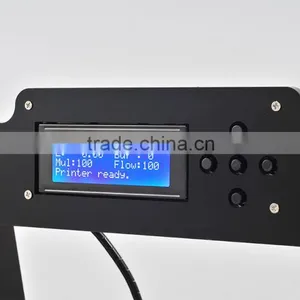 2016 NEW High Precision 3D Printer Machine Upgraded Quality Reprap Prusa i3 DIY 3d Printing Kit 1 Roll ABS Filament 8GB SD Card thumbnail-6
