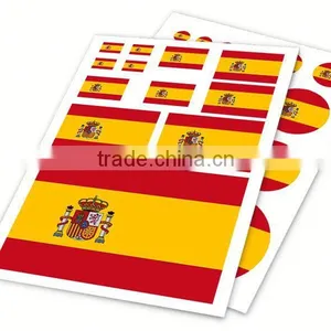 Wholesale Custom Euro Stickers and Oval Decals Glossy Lamination Easy Removable Static Cling Window Decals ---DH20623 thumbnail-1