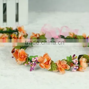 Popular Artificial Flower Wreath for Party,beach ,decoration,crown thumbnail-4