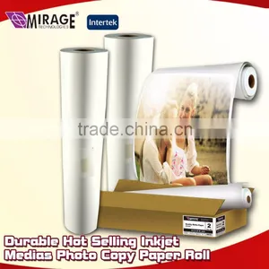 Durable Hot Selling Inkjet Medias Photo Copy Paper Roll thumbnail-1