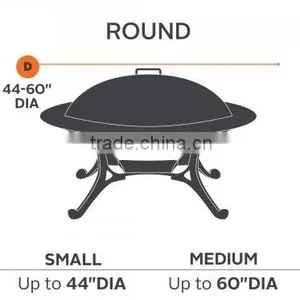 Round Fire Pit Cover,Garden Furniture Cover thumbnail-2