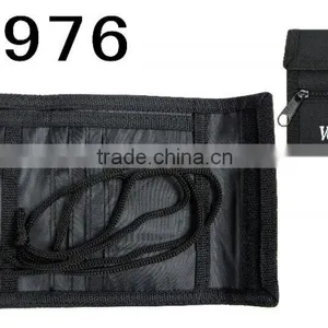 China Supplier Leather Purse Red Wallet Fashion Design Canvas Men Wallet thumbnail-1