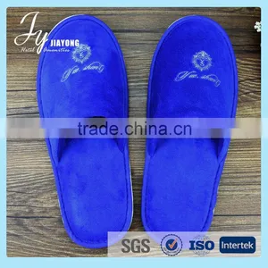 Beautiful Cotton Velour Hotel Slipper With Logo thumbnail-2