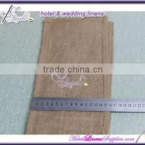 China Factory Direct Wholesale Natural Burlap Wedding Sashes for Special Events, Wedding Chair Covers thumbnail-1