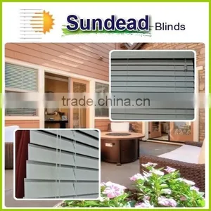 Style Faux Wood Blinds Cheaper Than Wood Blinds, Room Darkening Plantation Blinds thumbnail-3