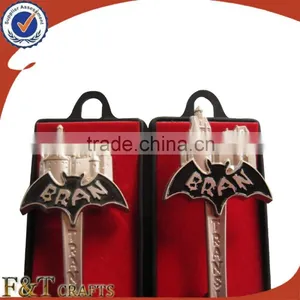 Zinc Alloy High Quality Pearl Nickel Souvenir Spoon for Your Desgin thumbnail-3