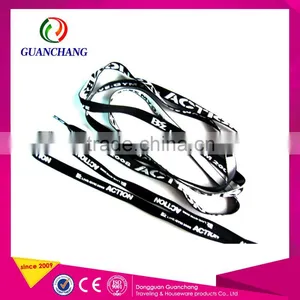Printed Checker Custom Metal Tip Shoe Lace Ribbon thumbnail-1